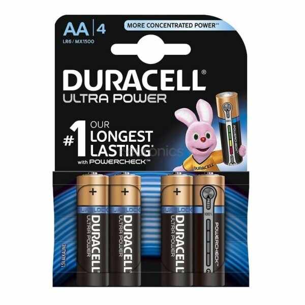 Set baterii AA Duralock Ultra Power Duracell 500039400256, 4 bucati