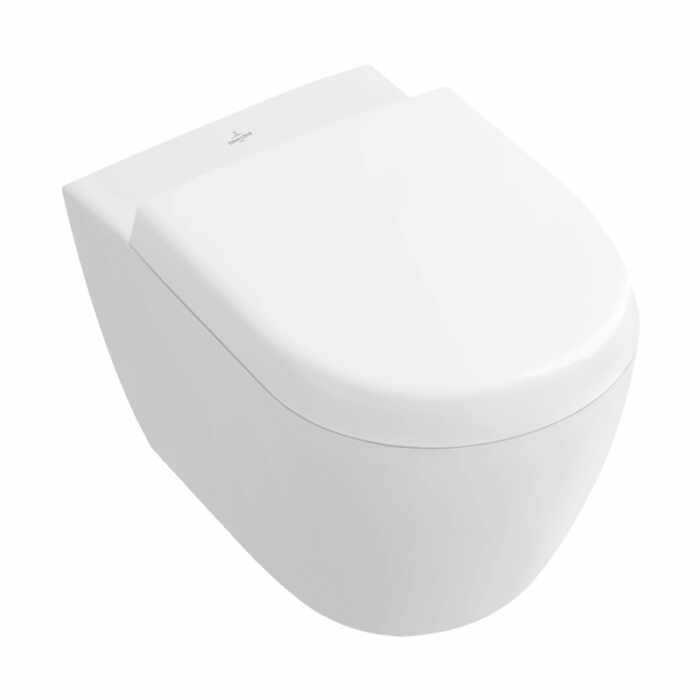 Vas wc suspendat alb, cu sistem fixare ascuns, Subway 2.0, COMPACT, Villeroy Boch