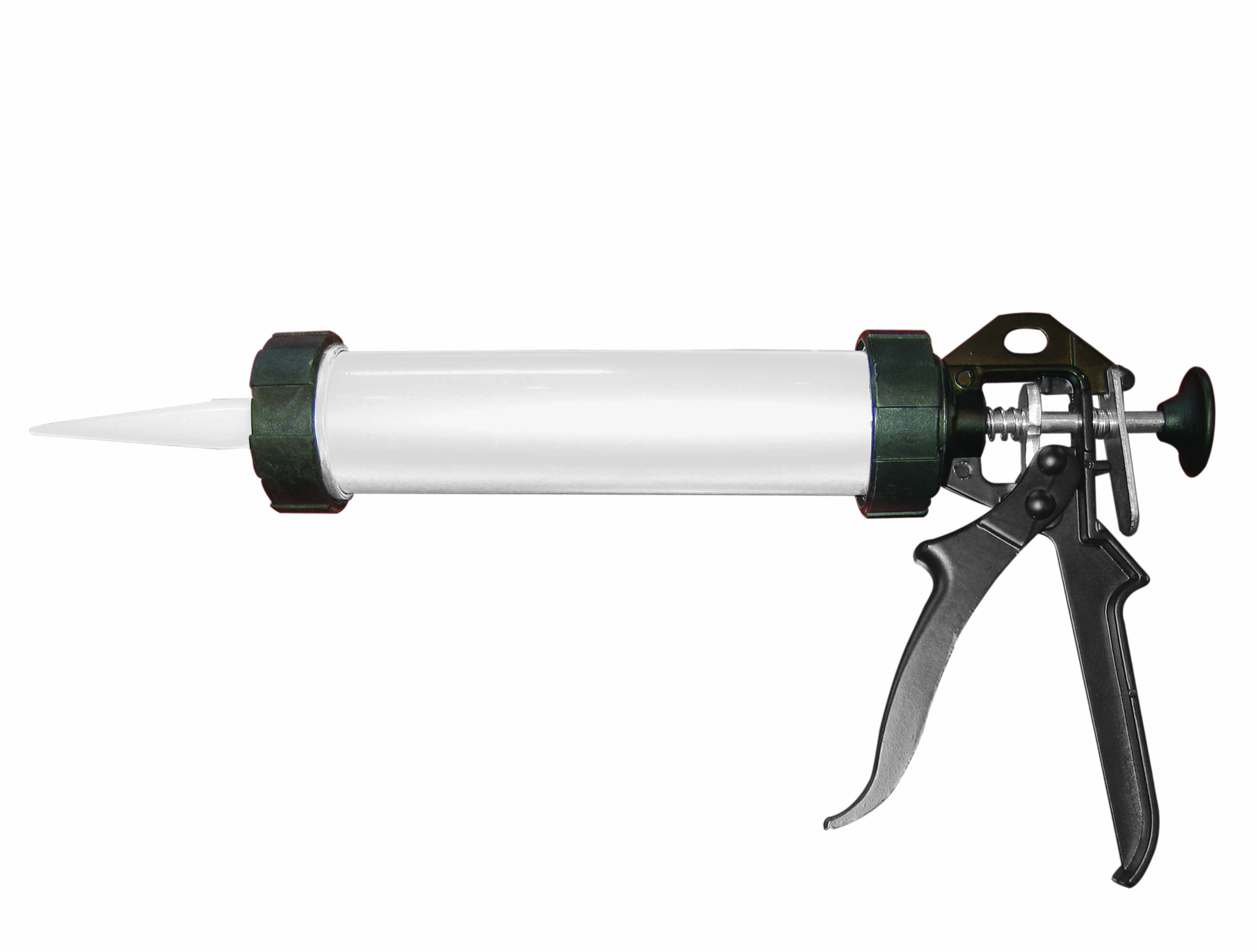 Pistol tub aluminiu pentru mastic siliconic 9 225mm 